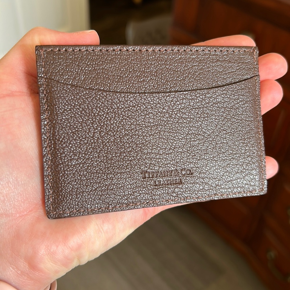 Tiffany & Co. Leather Card Holder